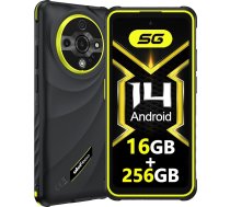 Ulefone Armor X31 Pro 5G āra mobilais tālrunis 2025, 16GB + 256GB/SD-2TB 64MP + 25MP nakts redzamības 6,56 collu 120Hz ar atspīduma lukturīti 120Hz 6050mAh Android 14 viedtālrunis 3 ligzdas/Face ID/Fingerprint/OTG/NFC Green