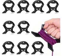 BESPORTBLE 10-teiliges großes Kabel-Organizer-Set für Kabelmanagement, Drahtwickler und Kabelspule für Audio-Video- und elektrische Kabelaufbewahrung in Haus und Büro