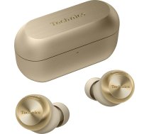 Technics EAH-AZ100E-N Bezvadu trokšņu slāpēšanas austiņas Ērtas austiņas ar daudzpunktu Bluetooth balss fokusu AI Champagne Gold