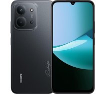XIAOMI Redmi 15C 4G viedtālrunis 8GB + 256GB 6,9 collu melns tālrunis 6000mAh Dual Camera 50MP Turbo uzlāde 33W HyperOS 2 ar lādētāju NFC netiek atbalstīta