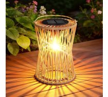 AOUQN Solarlaternen für den Außenbereich, wasserdicht, 1 Packung Hängeleuchten für Garten, Hof, Terrasse, Veranda, Weihnachtsdekoration, Lichter für Außen, Weg, Bäume, Rasen - Ideales Geschenk für