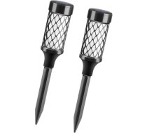 Toddmomy 2 Stück Solar Gartenleuchten Mit 10 Led Weißlicht Langlebige Außen Wegeleuchten Für Terrasse Und Rasen