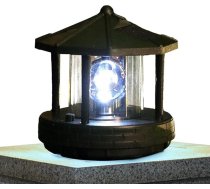 Solar - Außenscheinwerfer, rotierende Gartenleuchte | Solar-Statuen, nautische Gartenmöbel, ausgezeichnetes Stück Display für Landschaftswege Haus des Cort