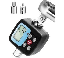 Griezes momenta mērītāja digitālais griezes momenta atslēgas adapteris - precīzs pārveidotājs un mērinstruments elektroniskajam griezes momenta instrumentam ar LCD displeju, ietver 1/2", 1/4(GN30N)