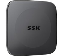 SSK portatīvais ārējais SSD 256 GB, līdz 550 MB/s, ārējais cietais disks ar C tipa USB C/A kabeli, ātrdarbīgs cietvielu disks USB 3.2 GEN2 ārējai atmiņai iPhone 15/Android/Windows/Tablet/Mac/Xbox