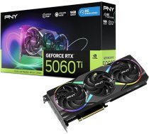 PNY GEFORCE RTX™ 5060 Ti 16GB ARGB Overclocked Triple Fan DLSS 4