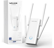WAVLINK WLAN pastiprinātāja ligzda WiFi 6 AX3000 mājas pārklāj līdz 3000 kvadrātpēdu, WLAN adapteris 5 x 5 dBi antenas, divu joslu (5 GHz/2,4 GHz) piekļuves punkts ar gigabitu pieslēgumu