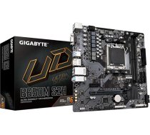 GIGABYTE B650M S2H pamatplate - AMD Ryzen 9000 Series, 5+2+2 fāzes VRM, līdz 6400 MHz DDR5 (OC), 1xPCIe 4.0 M.2, GbE LAN, USB 3.2 Gen 1