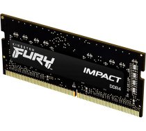 Kingston Fury Impact 16GB 3200MHz 3200MHz DDR4 CL20 portatīvo datoru atmiņa, viens modulis KF432S20IB/16