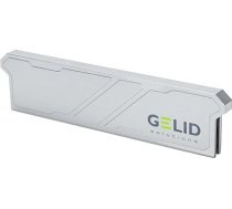 Gelid Solutions IceRock - Atmiņas dzesētājs - Atbalsta DDR3/DDR4 un DDR5 - Alumīnija - Viegls dizains - Sudraba krāsā