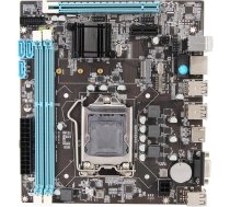 H61 LGA 1155 spēļu ATX pamatplate LGA1155 ligzdai I3 I5 I7, divu kanālu 8GB DDR3, VGA 100Mbps LAN, HDMI, PCIe 3.0 X16 ligzda, PCIe X1, M.2 NVMe NGFF ligzda