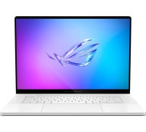 ASUS ROG Zephyrus G16 GU605CW klēpjdators | 16 collu 2,5K 240Hz/0,2 ms 16:10 OLED displejs | Intel Core Ultra 9 285H | 32 GB RAM | 2 TB SSD | NVIDIA RTX 5080 | Win11 Home | QWERTZ | Platinum White | 3 mēnešu GamePass