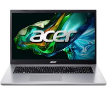 Acer Aspire 3 (A317-54-32WN) klēpjdators 17,3" FHD displejs Intel Core i3-1215U 8 GB RAM 512 GB SSD Intel UHD Graphics Windows 11 QWERTZ tastatūra sudraba krāsā