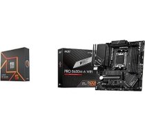 AMD Ryzen 5-7600X procesors + MSI PRO B650M-A WiFi pamatplate Micro-ATX