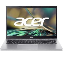 Acer Aspire 3 (A315-59-52V0) klēpjdators, 15,6 collu FHD displejs, Intel Core i5-1235U, 16 GB RAM, 1 TB SSD, Intel Iris Xe Graphics, Windows 11, QWERTZ tastatūra, sudrabots