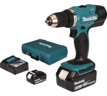 Makita DDF453RFE 18 V Li-ion LXT akumulatora urbjmašīna komplektā ar 2 x 3,0 Ah Li-ion akumulatoriem un lādētāju somiņā