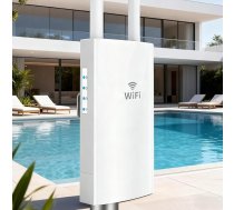 Āra WLAN piekļuves punkts 1200 Mbit/s, 2 antenas, Dual Band, 2 Gigabit LAN, 48 V PoE, IP66 aizsardzība pret putekļiem un ūdeni, WPS Quick Connection, MU-MIMO, 3-in-1 režīms (AP/Repeater/Router)