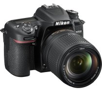 Nikon D7500 digitālā spoguļkamera ar objektīvu AF-S DX Nikkor 18-140mm f/3.5-5.6G ED VR, 20,9 megapikseļi, Wi-Fi, Bluetooth, SD 8 GB 300 x Premium Lexar, melns