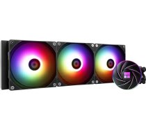TR AQUA Elite 360 ARGB CPU ūdens dzesētājs ar 3 PWM ventilatoriem, 1550RPM ātrums, AMD/AM4/AM5 un Intel LGA1150/1151/1155/1156/1200/2011/1700 (AE360)