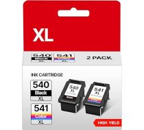 540XL 541XL Multipack 540 XL 541 XL Saderīgs ar Canon printeru kasetnēm 540 541 PG 540 PG540 PG 540 XL PG-540XL CL541 CL-541XL priekš Canon TS5150 Printeru kasetnes TS5151 MG3650s MG366 0000 00650 2 Pack