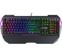 Oversteel Iron RGB mehāniskā spēļu tastatūra ar sarkanu slēdzi