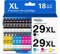 Paeolos 29XL Multipack for Epson 29 XL printeru kasetnes Epson XP 352 tintes kasetnes XP 342 XP-442 XP-235 XP-432 XP-332 XP-245 XP-345 XP-345 XP-445 XP-455 XP-435 XP-335 XP-247 XP-255 XP-45 2, 18 iepakojums