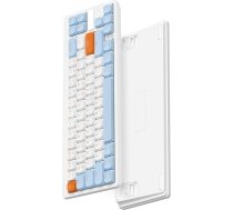 MAGIC-REFINER RKL680 Ultra Thin Wireless Mechanical Gaming Keyboard, Dual Mode 2.4GHz Wireless/Bluetooth, Apex Pro Mini 60% Keyboard Low Profile Red Switch for PC/Window/Mac, QWERTY ASV