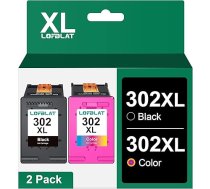 LOFBLAT 302 302 302XL Multipack printeru kasetnes HP 302 XL 302XL kasetnes 302XL kasetnes HP Envy 4525 4520 4522 4522 4527 DeskJet 3630 3636 3636 3638 3639 1110 2130 3633 OfficeJet 38 31 38 30 3833 5220 5230