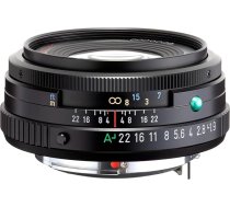 Pentax PENTAX-FA 43mmF1.9 Limited Black platleņķa objektīvs ar jaudīgu HD pārklājumu Pentax K sistēmai ar 35 mm pilna kadra sensoru, 20140