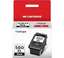 PG560XL melnā krāsā, kas paredzēta Canon Pixma TS5350 TS5351 TS5352 TS5353 TS7450 TS7451 (1 melnā krāsā) (1 melna)