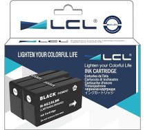 LCL 953 XL L0S58AE tintes kasetne, kas saderīga ar HP Officejet Pro 7730 7740 8210 8218 8710 8715 8718 8718 8719 8720 8725 8728 8730 8740 7720 8711 6 (melna, 2 iepakojumā)