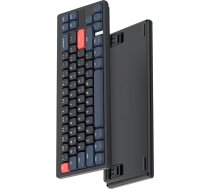 MAGIC-REFINER RKL680 Ultra Thin Wireless Mechanical Gaming Keyboard, Dual Mode 2.4GHz Wireless/Bluetooth, Apex Pro Mini 60% Keyboard Low Profile Blue Switch for PC/Window/Mac, QWERTY US