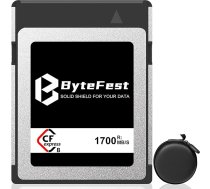 128 GB digitālā atmiņas karte CFexpress B tipa ar kartes turētāju, NVMe PCIe 3.0, vienmērīgi RAW video un fotoattēli kamerai, saderīga ar Nikon Z6/Z7/Z9/D5/D6, Canon EOS-1DXMark III/EOS-R3/R5