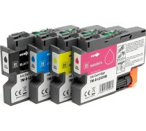 OBV 4x savietojamas tintes kasetnes Brother LC424 VAL LC-424VAL 405XL priekš Brother DCP-J1200DW DCP-J1200W DCP-J1200WE ecopro/Brother Mini 19 Biz-SL - melna, zilā, dzeltenā, dzeltenā, ciāna, purpura un dzeltenā krāsa