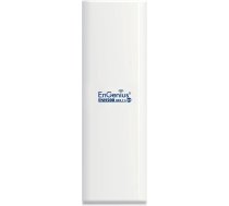 EnGenius 5GHz Wi-Fi 6 (802.11ax) 2x2 ārējais bezvadu tilts, līdz 1200 Mb/s, augsta 26 dBm pārraides jauda, IP55 izturīgs pret laikapstākļiem un putekļu izturīgs korpuss - ENH500-AX