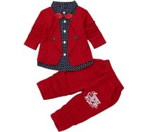 Kāzu Bug Bērnu formālais tērps Nobility Tuxedo Apģērbs Zēnu kristības apģērbs un T-krekls Zēniem 152 Apģērbs Meitenēm 0-6 mēneši Pajamas Ziemassvētku apģērbs Kleita Jaundzimušajam
