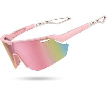 Lamicall Fast brilles vīriešiem Riteņbraukšanas brilles sievietēm – [24 g TR90 Super Light] Polarizētas sporta brilles Skriešanas brilles ar regulējamu deguna spilventiņu un kātiņiem, UV400 saulesbrilles Sporta brilles riteņbraukšanai/e-vel