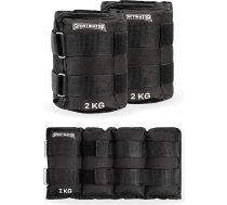 SPORTINATOR® roku un kāju svara aproces, regulējamas velcro aproces, potīšu svari, treniņu svari, 2 gab. komplekts, 2 x 0,5/1/2 kg potīšu svari sievietēm un vīriešiem