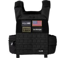 Polyfit Fortify svara veste spēka un izturības treniņiem, fitnesa treniņiem, skriešanai, WOD treniņiem
