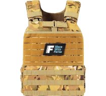 Force Fitness 15 kg melna svara veste