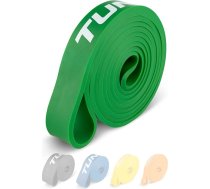 Tunturi Power Band, pretestības lente ar stiprumu no ļoti vieglas līdz ļoti smagas, fitnesa lente, treniņu lente spēka treniņiem