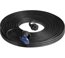 Pagarinātājs IP44, 1x2P+Z 30m, eļļas izturīgs gumijas kabelis H07RN-F 3x1,5mm?, 230VAC/16A