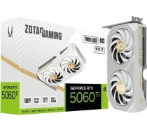 Grafiskā karte spēļu geforce rtx 5060 ti twin edge oc white