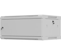 Piekaramais 19" plaukts 4u 600x450 pelēkas metāla durvis (plakanā iepakojumā)