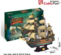 Puzzle 3d Buru kuģis spāņu armadasan felipe