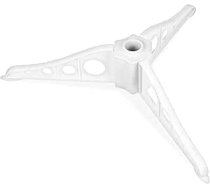 BESPORTBLE White Christmas Tree Stand Ziemassvētku eglītes statīvs Ziemassvētku eglītes atbalsta aizvietošana viltus eglītes statīva eglītes turētāja statīva turētājam Ziemassvētku eglītes kājām universālajai eglītes kājai 15c plastma
