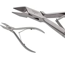 Nagu knaiblīši Stūra knaibles Smalks tornis Padoms noapaļots diabētiķiem Diabēta knaibles Nagu knaiblīši Podiatrijas instrumenti (10,5 cm)