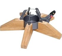 Alpine Ziemassvētku eglīšu statīvs Koka eglītes augstums līdz 2,50 m