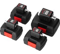 Digitālais griezes momenta atslēgas adapteris 1/4 3/8 1/2 3/4" 1.3-135Nm 6-600Nm Metāls lieljaudas sprūdrata atslēgai ar maksimālo/traķēšanas režīmu un N-m/Ft-Lb