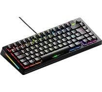 Glorious Gaming GMMK 3 PRO: TKL 75 %, Aluminiumgehäuse & Dichtungssystem, Hot-Swap (MX-Schalter), Schalldämmung, angepasste Tastenkappen, Nordische QWERTY - Schwarz